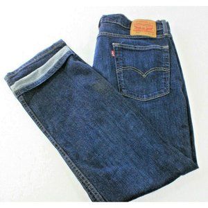 Levi's 514 Mens Denim Jeans Size 36x30 Med Blue